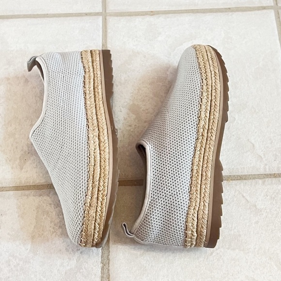 NEW Naturalizer Isley platform espadrilles slip on shoes Urban Mist gray 6.5 - Picture 4 of 12